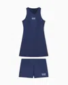 Ea7 Tennis Pro Dress In Ventus7 Technical Fabric