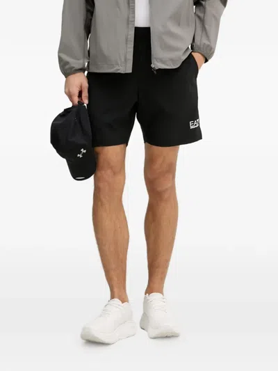 Ea7 Tennis Pro Performance Shorts In Black