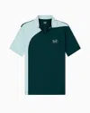 Ea7 Tennis Pro Polo Shirt In Ventus7 Technical Fabric In Multi