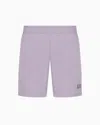 Ea7 Tennis Pro Shorts In Ventus7 Technical Fabric In Purple