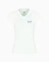 Ea7 Tennis Pro T-shirt In Ventus7 Technical Fabric In Green