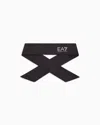 Ea7 Tennis Pro Technical-fabric Band In Black