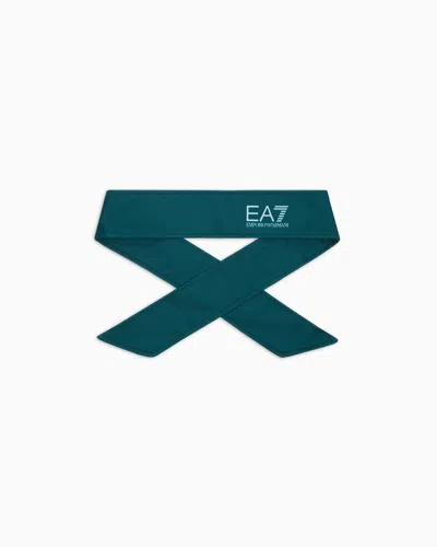 Ea7 Tennis Pro Technical-fabric Band In Green