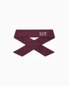Ea7 Tennis Pro Technical-fabric Band In Purple
