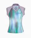 Ea7 Tennis Pro Top In Ventus7 Technical Fabric In Purple