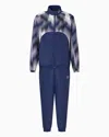 Ea7 Tennis Pro Tracksuit In Ventus7 Technical Fabric In Blue