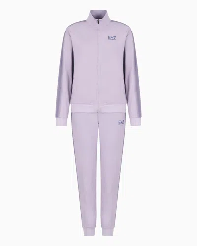 Ea7 Tennis Pro Tracksuit In Ventus7 Technical Fabric In Purple