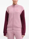Ea7 Tennis Pro Zip-up Logo Tracksuit In Pink