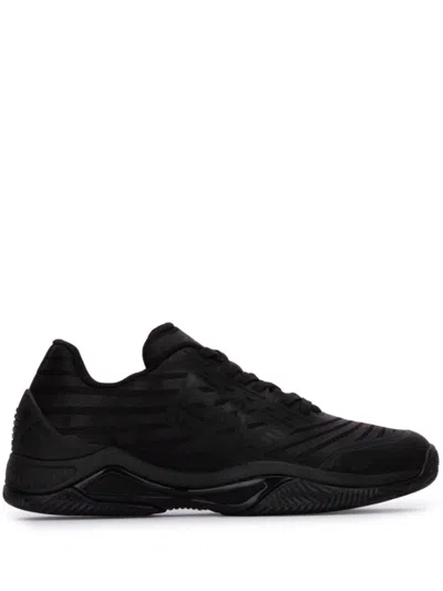 Ea7 Tennis Tech Clay Sneakers In Black