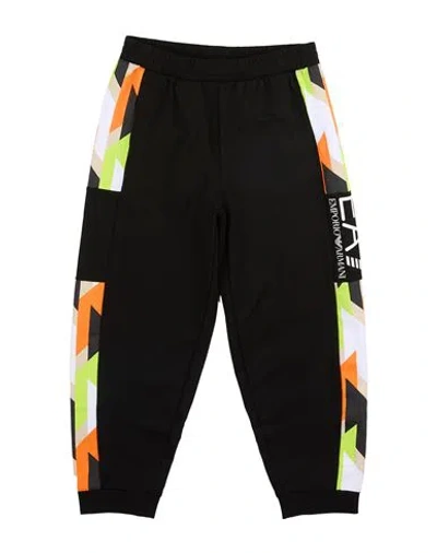Ea7 Babies'  Toddler Boy Pants Black Size 4 Cotton
