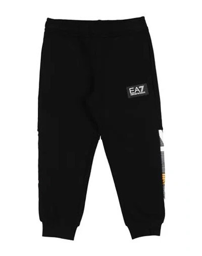 Ea7 Babies'  Toddler Boy Pants Black Size 4 Cotton