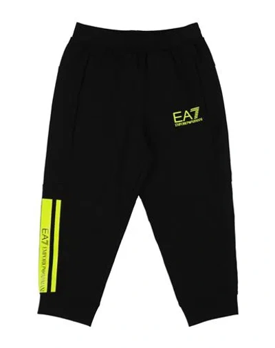 Ea7 Babies'  Toddler Boy Pants Black Size 6 Cotton