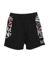 Ea7 Babies'  Toddler Boy Shorts & Bermuda Shorts Black Size 6 Cotton