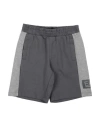Ea7 Toddler Boy Shorts & Bermuda Shorts Grey Size 4 Cotton In Grey