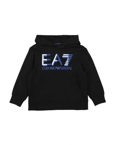 Ea7 Babies'  Toddler Boy Sweatshirt Black Size 6 Cotton