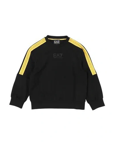 Ea7 Babies'  Toddler Boy Sweatshirt Black Size 6 Cotton