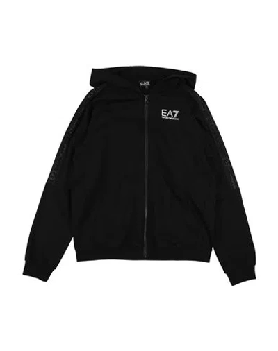 Ea7 Babies'  Toddler Boy Sweatshirt Black Size 6 Cotton