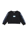 Ea7 Toddler Boy Sweatshirt Black Size 6 Cotton, Elastane