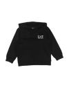 Ea7 Babies'  Toddler Boy Sweatshirt Black Size 6 Cotton, Elastane