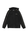 Ea7 Toddler Boy Sweatshirt Black Size 6 Polyester, Viscose, Elastane In Black
