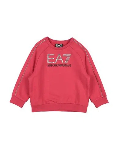 Ea7 Babies'  Toddler Boy Sweatshirt Red Size 4 Cotton, Polyester