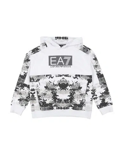Ea7 Babies'  Toddler Boy Sweatshirt White Size 6 Cotton