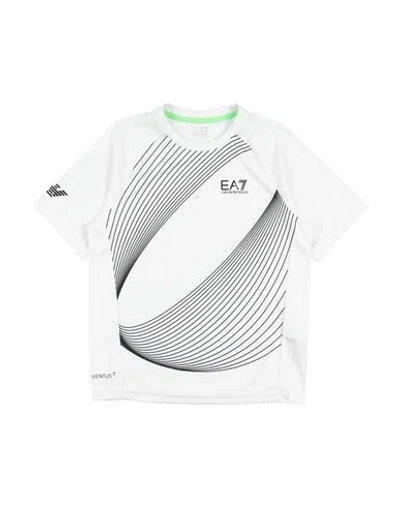 Ea7 Babies'  Toddler Boy T-shirt White Size 6 Polyester
