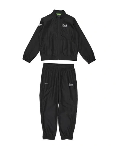 Ea7 Babies'  Toddler Boy Tracksuit Black Size 6 Polyester