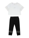 Ea7 Toddler Girl Co-ord White Size 6 Cotton In White