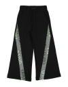 Ea7 Babies'  Toddler Girl Pants Black Size 6 Cotton, Polyester