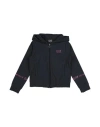 Ea7 Toddler Girl Sweatshirt Navy Size 6 Cotton, Polyester, Elastane