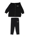 Ea7 Toddler Girl Tracksuit Black Size 6 Cotton, Elastane In Black