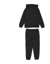 Ea7 Toddler Girl Tracksuit Black Size 6 Paper, Elastane In Black