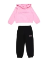 Ea7 Babies'  Toddler Girl Tracksuit Pink Size 6 Cotton, Elastane