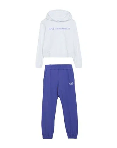 Ea7 Babies'  Toddler Girl Tracksuit Purple Size 6 Cotton, Elastane