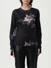 Ea7 Top  Woman Color Black In Black