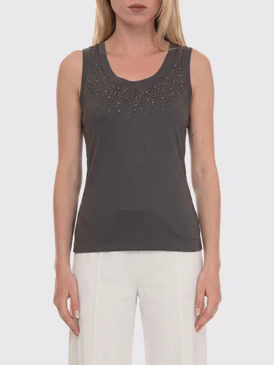 Ea7 Top Woman In Gray