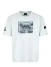Ea7 Emporio Armani T-shirts And Polos In Ice Flow