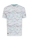 Ea7 Ventus 7 T-shirt In Fancy Grey