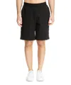 Ea7 Logo Series Track Shorts In Black