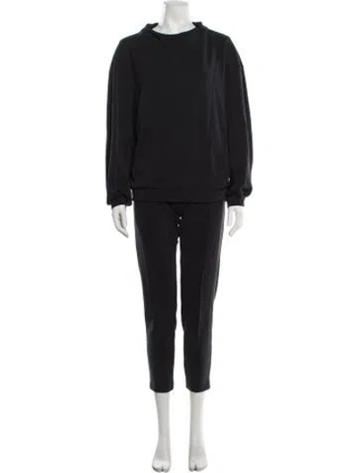 Pre-owned Ea7 Tracksuit In Black