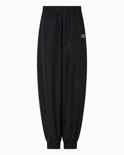 Ea7 Tracksuit In Technical Fabric In Black