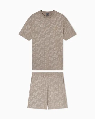 Ea7 Tracksuits In Neutral