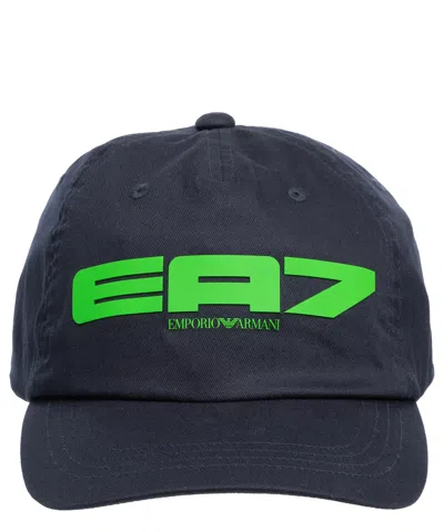 Ea7 Train Cap In Blue