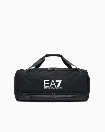Ea7 Train Core Large Gym Bag With Oversized  Logo