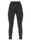 Ea7 Train Sporty Camouflage-pattern Leggings In Animal Print