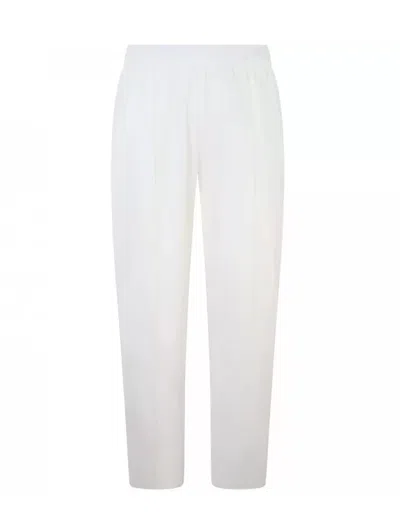 Ea7 Trousers In White
