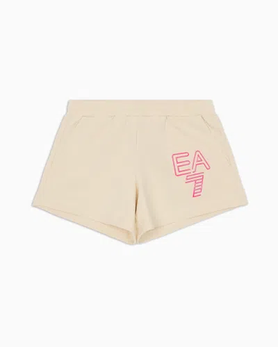 Ea7 Kids' Trousers In Beige