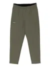 Ea7 Trousers Blue And Green In Green
