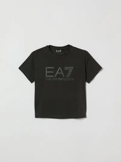Ea7 T-shirt Kids  In Gray